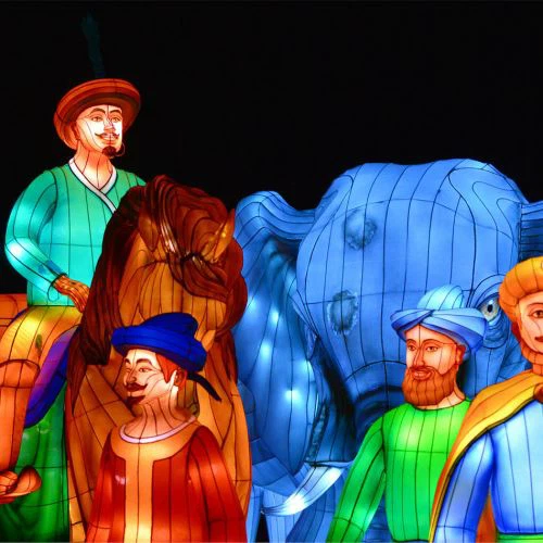 ערכות פנס דרך האגדה העתיקה הסינית