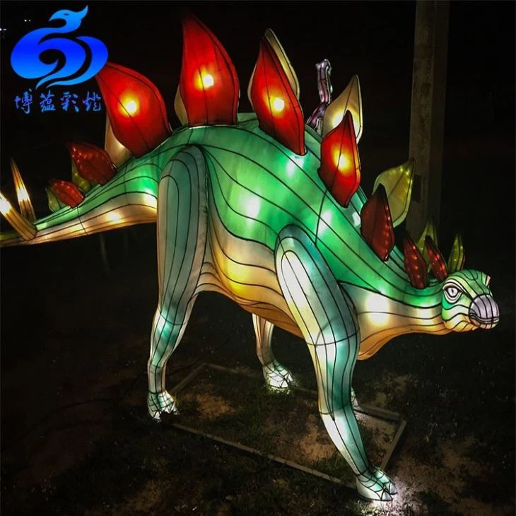 Lifelike Silk Lantern Dinosaur Creative Dino Lantern