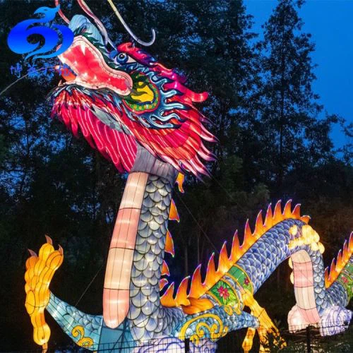 פסטיבל פנסי פנסי משי לשנה החדשה הסיני עמיד למים