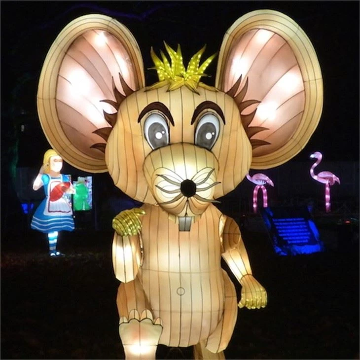 Outdoor Garden Decoration Safari Park Animal Lantern